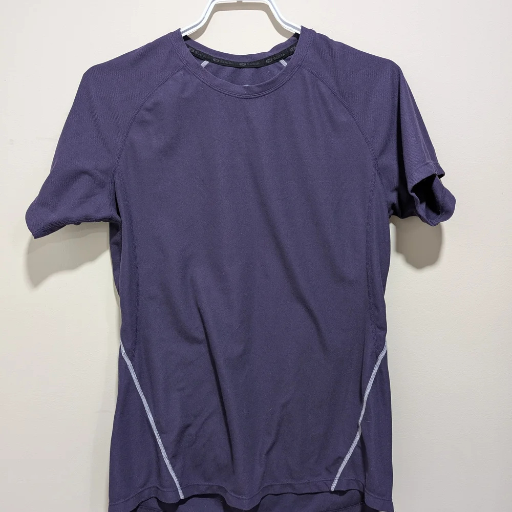 Womans Purple Sugoi Athletic Shirt - Medium - Picture 1 of 4